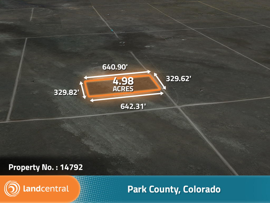 Just under five acres of flat, workable land in Central Colorado2